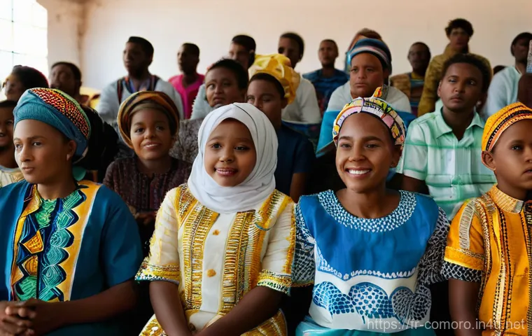 코모로 국제 영화제 개최 여부 - **Youthful Digital Storytellers in Comoros:** A dynamic image capturing a group of 15-18 year old Co...