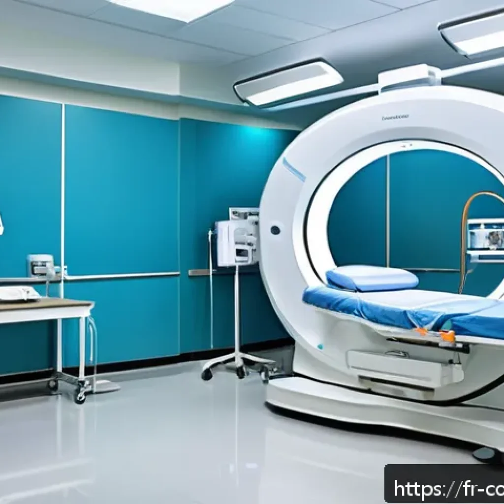 코모로 주요 병원 정보 - A modern hospital interior in the Comoros archipelago showcasing advanced medical technology, featur...